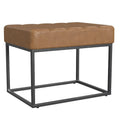 HomePop Theodore Upholstered Ottoman