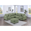 Poundex 4-Piece Sectional Sofa
