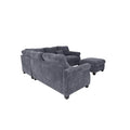 Poundex 4-Piece Sectional Sofa