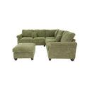 Poundex 4-Piece Sectional Sofa