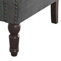 COZYMAN Contemporary Upholstered Armchair Set of 2 - Solid Wood Accent Chairs in Fabric/Faux Leather for Living Room
