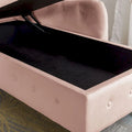 Modern Upholstered Chaise Lounge Chair with Storage & Pillow - Ideal for Bedroom Relaxation and Sleeping