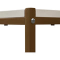 Caffoz Tall Side Table with Storage Shelf