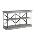 iNSPIRE Q Artisan Barnstone Iron and Wood Entryway Console Table