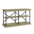 iNSPIRE Q Artisan Barnstone Iron and Wood Entryway Console Table