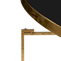 Kate and Laurel Celia 28.25-Inch Round Metal Coffee Table