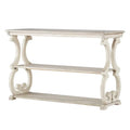 Lorraine Wooden Scroll TV Stand and Sofa Table by iNSPIRE Q Classic