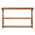 Lorraine Wooden Scroll TV Stand and Sofa Table by iNSPIRE Q Classic