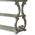 Lorraine Wooden Scroll TV Stand and Sofa Table by iNSPIRE Q Classic