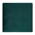 Commix Overstuffed Velvet Ottoman with Down Fill for Enhanced Comfort