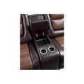 Grete Brown Luxury Faux Leather Living Room Collection