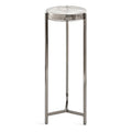 Kate and Laurel Aguilar Glamorous Drink Table - 9x9x23 Inches