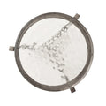 Kate and Laurel Aguilar Glamorous Drink Table - 9x9x23 Inches