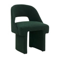 Modern Elegant Boucle Upholstered Accent Chair with MDF Wood Frame for Home Office, Living Room, and Bedroom