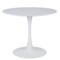 Round Tulip Dining Table in Mid-Century Modern Style