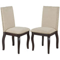5-Piece Round Extendable Dining Set with Chairs