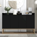 47.2-Inch Modern Sideboard/Buffet with Spacious Table and Four Doors