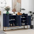 47.2-Inch Modern Sideboard/Buffet with Spacious Table and Four Doors
