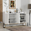 47.2-Inch Modern Sideboard/Buffet with Spacious Table and Four Doors