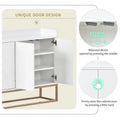 47.2-Inch Modern Sideboard/Buffet with Spacious Table and Four Doors
