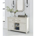 Robbinsdale Antique White Dining Server by Signature Design by Ashley - Dimensions: 56W x 18D x 36.13H