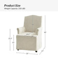 Set of 2 Alethea Upholstered Dining Chairs with Slipcovers and Solid Wood Legs by HULALA HOME