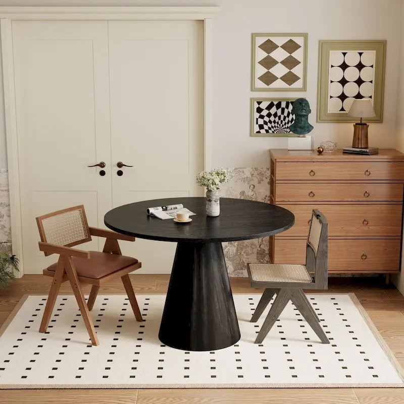 Vintage Circular Dining Table