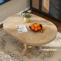 Extendable Oval Dining Table - 56-Inch