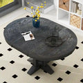 Extendable Oval Dining Table - 56-Inch