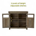 Spacious 2-Door Buffet Sideboard Cabinet