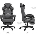 RESPAWN 110 Pro Ergonomic Gaming Chair with Footrest - Ideal Computer Desk Chair