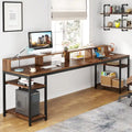 78.7-Inch Extra Long Double Desk for Two, Ideal for Home Office Use