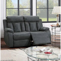 Poundex Reclining Loveseat