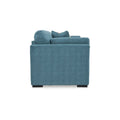 Signature Design by Ashley Keerwick Teal Queen Sofa Bed - Dimensions: 94" W x 41" D x 39" H