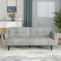 Adjustable Reclining Futon Sofa Bed - Convertible Sleeper Couch
