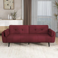 Adjustable Reclining Futon Sofa Bed - Convertible Sleeper Couch