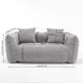 Cozy Square Reclining Sofa