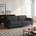 90-Inch Oversized Corduroy Sofa for Living Room with Reversible Cushions