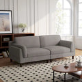 90-Inch Oversized Corduroy Sofa for Living Room with Reversible Cushions