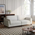 90-Inch Oversized Corduroy Sofa for Living Room with Reversible Cushions