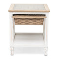 Island Breeze Single-Basket Side Table
