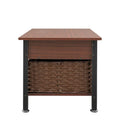 Metal Coffee Table with Lift-Top and Concealed Storage
