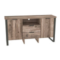 2-Door, 2-Drawer Storage Cabinet and TV Stand