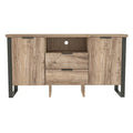 2-Door, 2-Drawer Storage Cabinet and TV Stand