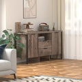 2-Door, 2-Drawer Storage Cabinet and TV Stand
