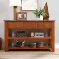 48-Inch Solid Pine Wood Console Table