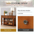 48-Inch Solid Pine Wood Console Table