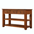 48-Inch Solid Pine Wood Console Table
