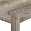 5-Piece Wood Dining Set: Square Table with 4 Upholstered Chairs