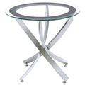Brooke Round Glass-Top Coffee Table Collection